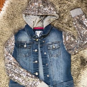 Sparkle Jean Jacket